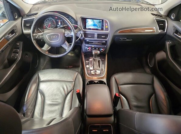 WA1L2AFP5HA094216 2017 AUDI Q5 Silver Dashboard view