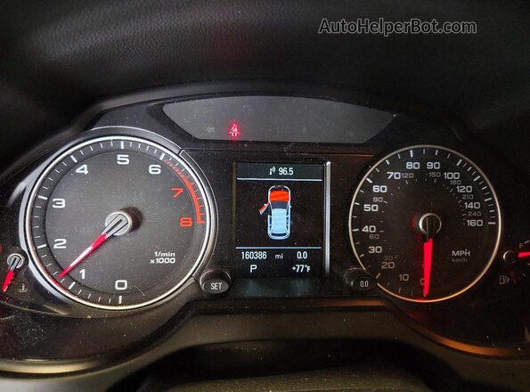WA1L2AFP5HA094216 2017 AUDI Q5 Silver Instrument cluster view