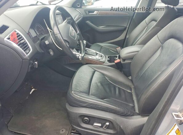WA1L2AFP6GA049526 2016 AUDI Q5 Gray Front interior view