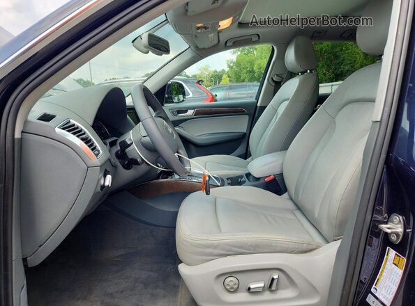 WA1L2AFP6GA126301 2016 AUDI Q5 Blue Widok wnętrza z przodu
