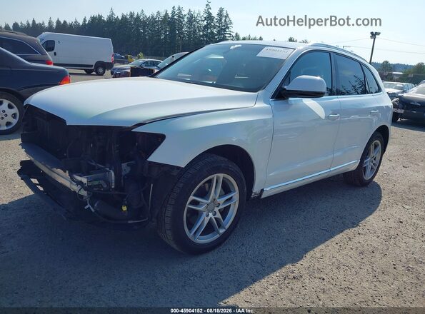 WA1L2AFP6GA130266 2016 AUDI Q5 White წინა მარცხენა ხედი სამი მეოთხედიდან