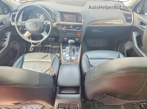 WA1L2AFP6HA061791 2017 AUDI Q5 White Widok deski rozdzielczej