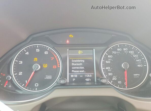 WA1L2AFP7GA046991 2016 AUDI Q5 Black Instrument cluster view