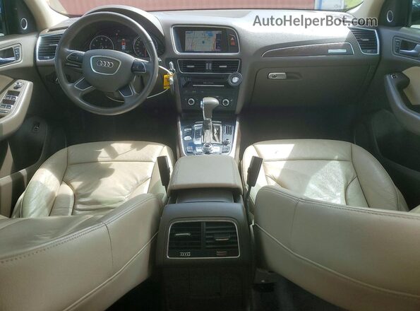 WA1L2AFP7GA046991 2016 AUDI Q5 Black Dashboard view