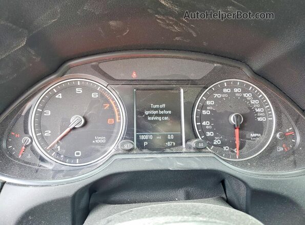 WA1L2AFP7GA064472 2016 AUDI Q5 Black Instrument cluster view