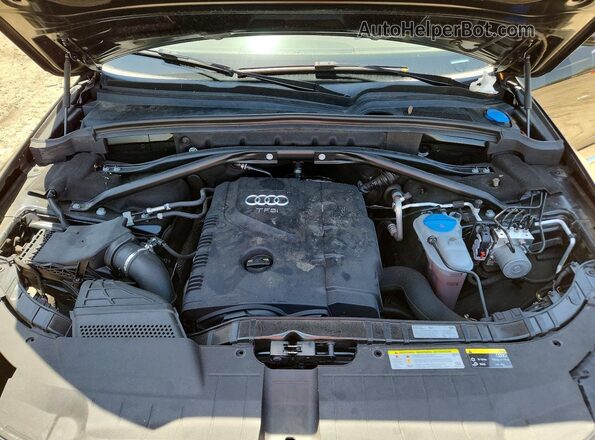 WA1L2AFP7GA085192 2016 AUDI Q5 Black Вид підкапотного простору
