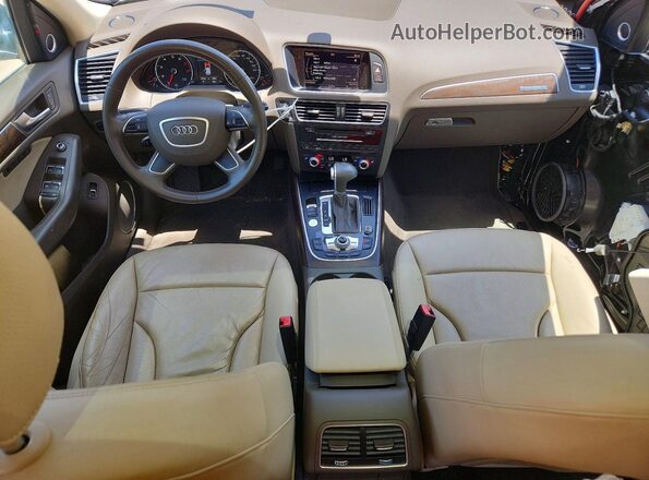 WA1L2AFP7GA085192 2016 AUDI Q5 Black Вид панелі приладів