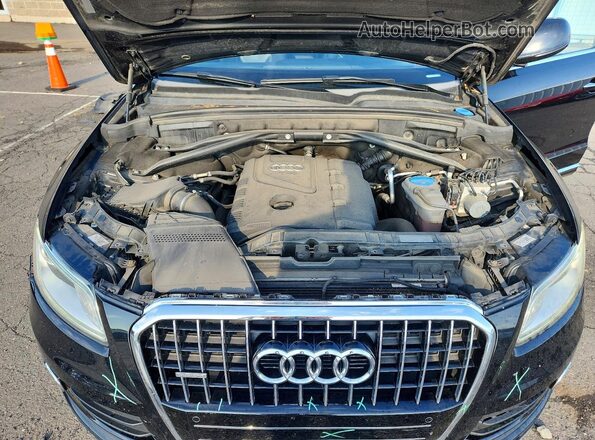WA1L2AFP7GA140482 2016 AUDI Q5 Black Вид підкапотного простору