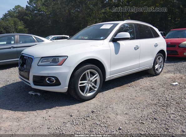 WA1L2AFP7HA085422 2017 AUDI Q5 White წინა მარცხენა ხედი სამი მეოთხედიდან