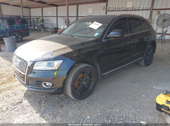 WA1L2AFP8GA141477 2016 AUDI Q5 Black წინა მარცხენა ხედი სამი მეოთხედიდან