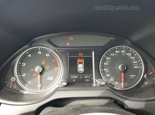 WA1L2AFP8GA147358 2016 AUDI Q5 Gray Widok zestawu wskaźników