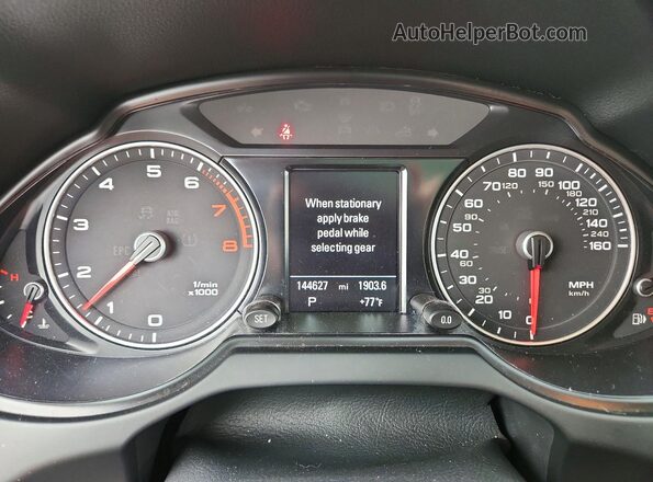 WA1L2AFP9GA054638 2016 AUDI Q5 Gray ხელსაწყოთა პანელის ხედი