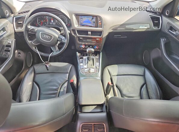 WA1L2AFP9GA092998 2016 AUDI Q5 Серебряный Вид панели приборов