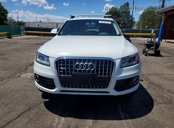 WA1L2AFP9GA106690 2016 AUDI Q5 White Front view