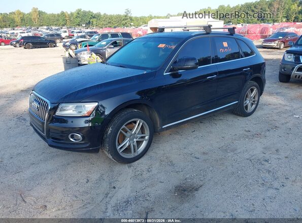 WA1L2AFP9GA133808 2016 AUDI Q5 Black წინა მარცხენა ხედი სამი მეოთხედიდან