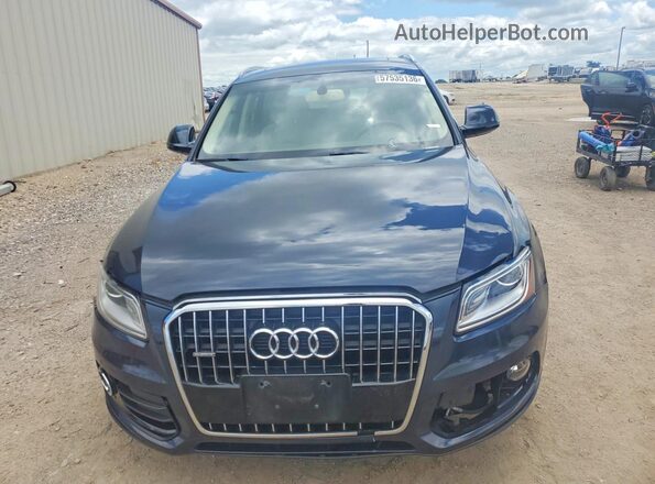 WA1L2AFP9HA043768 2017 AUDI Q5 Blue Front view