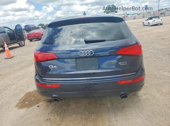 WA1L2AFP9HA043768 2017 AUDI Q5 Blue Rear view