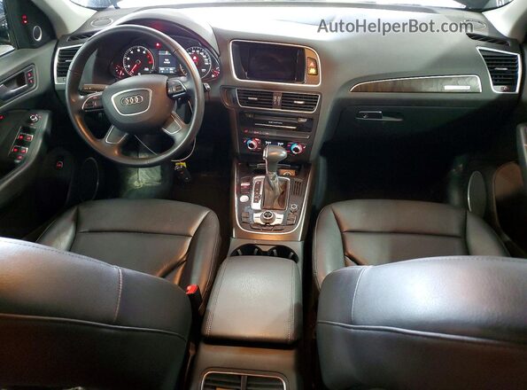 WA1L2AFP9HA081257 2017 AUDI Q5 Black Dashboard view