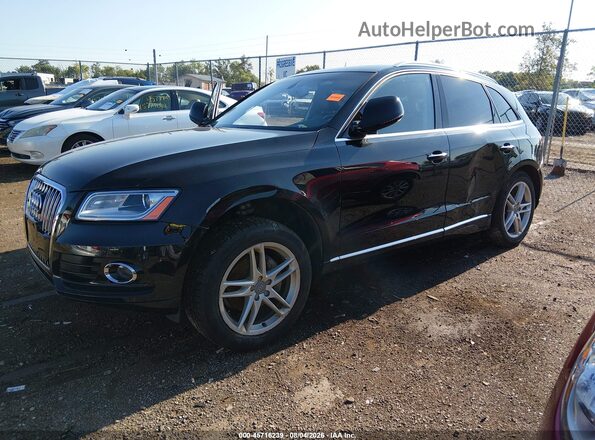WA1L2AFP9HA081310 2017 AUDI Q5 Black წინა მარცხენა ხედი სამი მეოთხედიდან