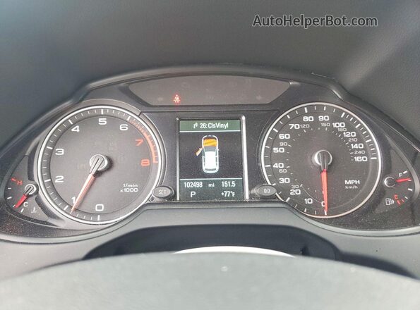 WA1L2AFPXHA046212 2017 AUDI Q5 Blue Instrument cluster view