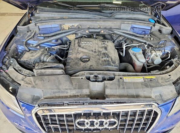 WA1L2AFPXHA055380 2017 AUDI Q5 Blue Vista del compartimento del motor