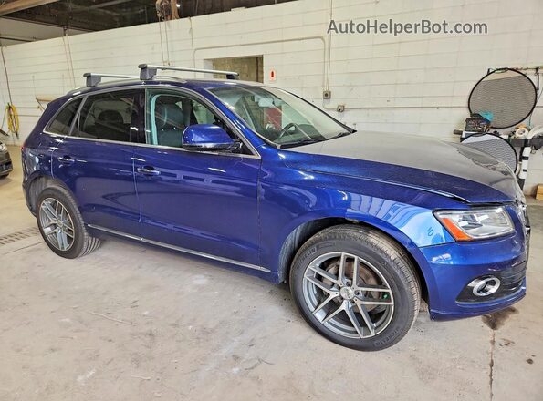 WA1L2AFPXHA055380 2017 AUDI Q5 Blue Delantero derecho
