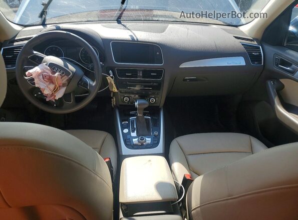 WA1L7AFP8GA097997 2016 AUDI Q5 Blue Widok deski rozdzielczej