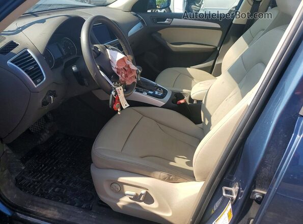 WA1L7AFP8GA097997 2016 AUDI Q5 Blue Widok wnętrza z przodu