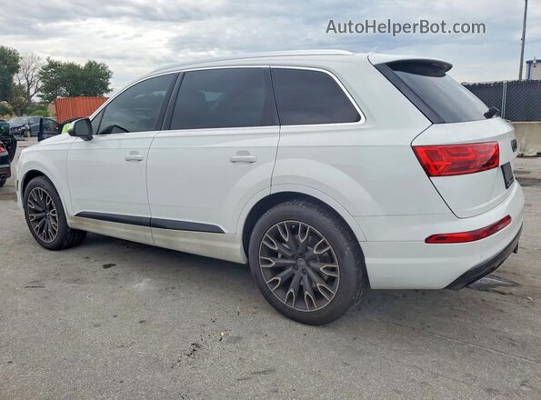 WA1LAAF70HD003497 2017 AUDI Q7 White Հետևի ձախ