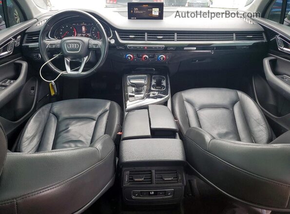 WA1LAAF70HD003497 2017 AUDI Q7 White Առջևի վահանակի տեսք
