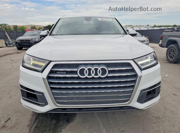 WA1LAAF70HD003497 2017 AUDI Q7 White Դիմացի տեսք