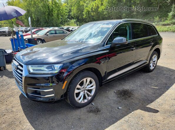 WA1LAAF70HD012989 2017 AUDI Q7 Black Հետևի ձախ