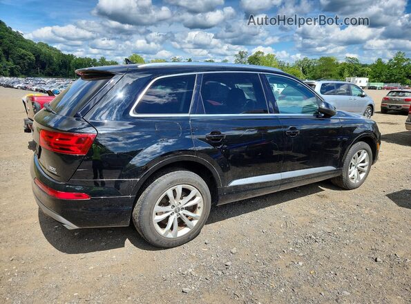 WA1LAAF70HD012989 2017 AUDI Q7 Black Դիմացի տեսք