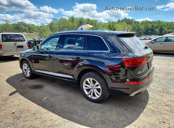 WA1LAAF70HD012989 2017 AUDI Q7 Black Առջևի աջ