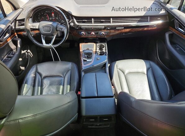 WA1LAAF70HD012989 2017 AUDI Q7 Black 