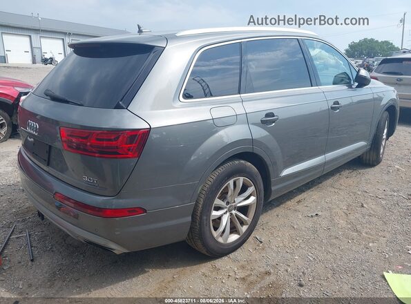 WA1LAAF70HD017271 2017 AUDI Q7 Серый Задняя правая четверть