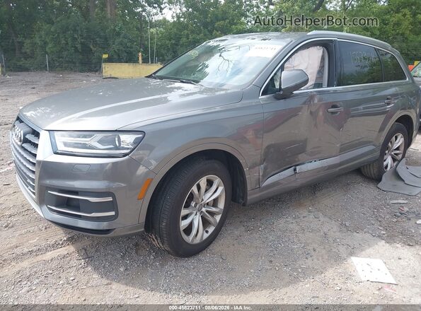 WA1LAAF70HD017271 2017 AUDI Q7 Серый Передняя левая четверть