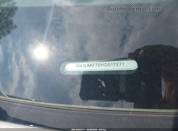 WA1LAAF70HD017271 2017 AUDI Q7 Серый Вид подкапотного пространства