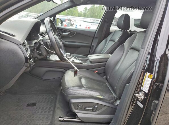 WA1LAAF70HD017559 2017 AUDI Q7 Black VIN կոդի պիտակի տեսք