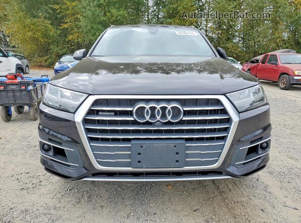 WA1LAAF70HD017559 2017 AUDI Q7 Black Սալոնի հետևի տեսք