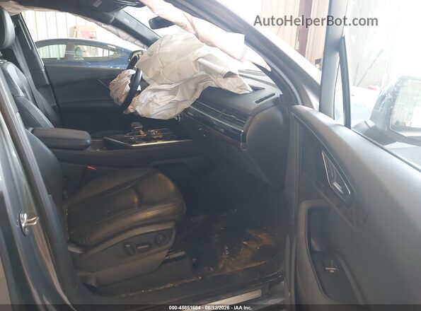 WA1LAAF70HD019540 2017 AUDI Q7 Серый Вид салона спереди