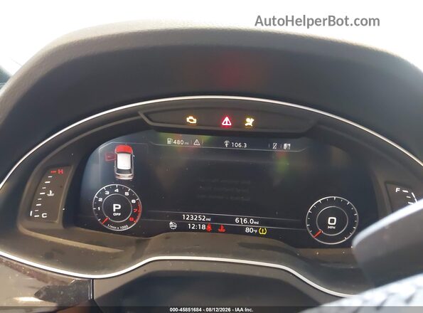 WA1LAAF70HD019540 2017 AUDI Q7 Серый Вид задних сидений