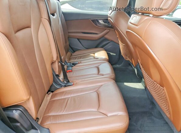 WA1LAAF70HD038508 2017 AUDI Q7 Синий Вид задней части салона