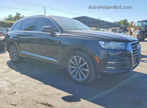 WA1LAAF70JD005787 2018 AUDI Q7 Black წინა მარჯვენა