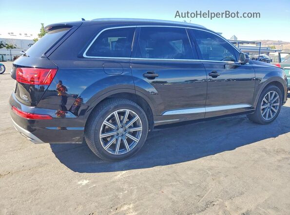 WA1LAAF70JD005787 2018 AUDI Q7 Black უკანა მარჯვენა
