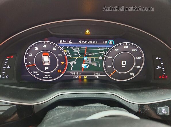 WA1LAAF70JD042404 2018 AUDI Q7 Серый Вид щитка приборов