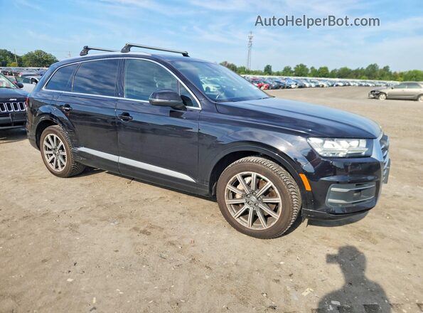 WA1LAAF71HD023872 2017 AUDI Q7 Black Widok z przodu