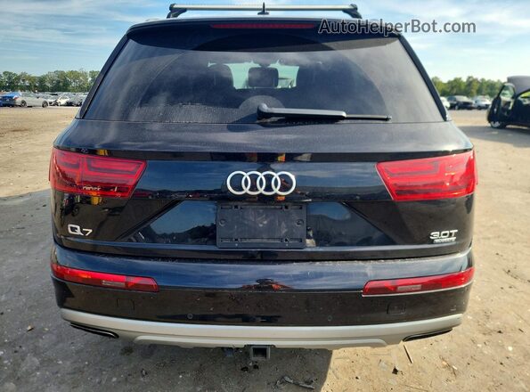 WA1LAAF71HD023872 2017 AUDI Q7 Black Widok wnętrza z przodu