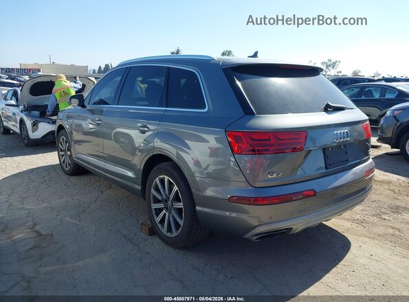 WA1LAAF71HD024262 2017 AUDI Q7 Gray Հետևի ձախ