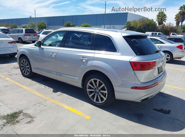 WA1LAAF71HD034435 2017 AUDI Q7 Silver Rear left